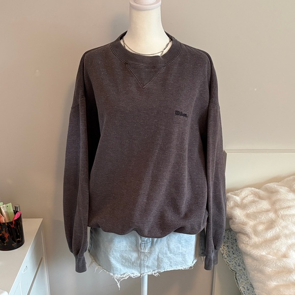 Wilson Sweaters - Wilson Charcoal Sweatshirt